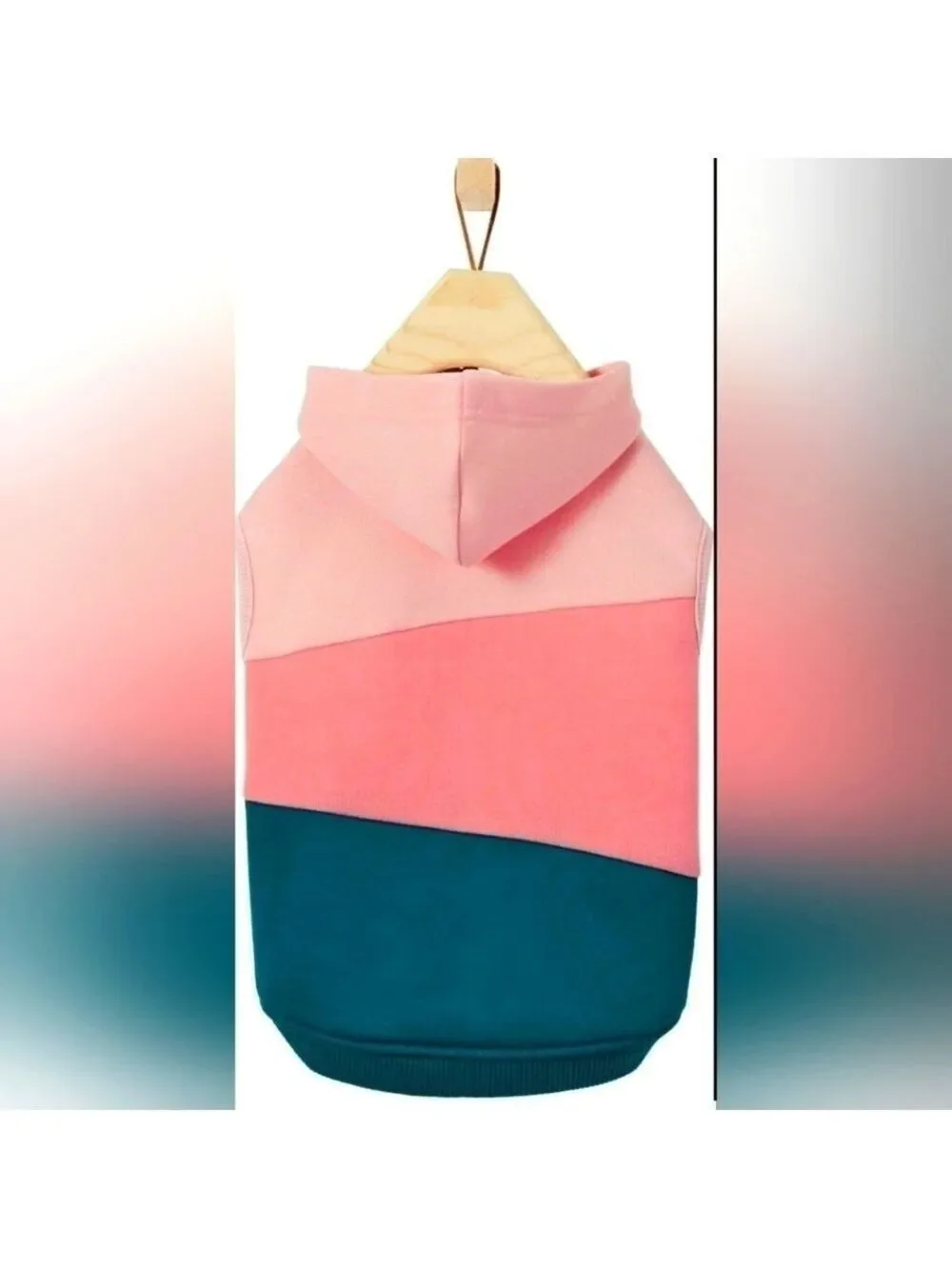 Frisco Colorblock Dog & Cat Sleeveless Hoodie Small - New With Tags